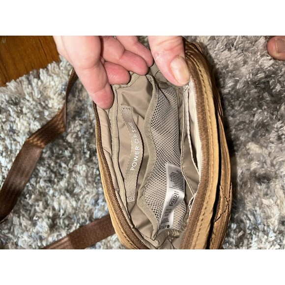 Athleta Excursion Crossbody Waist Belt Bag Fanny Pack Brown - Picture 6 of 8